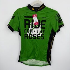 NWT primal Bike Jersey Ride for the Roses 2018 women’s sz M livestrong
